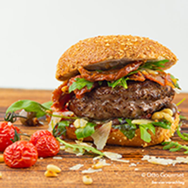 Chianina Beef Steakhouse Burger Galettes, vieillies à sec, Otto Gourmet - 340g, 2 x 170g - déjouer
