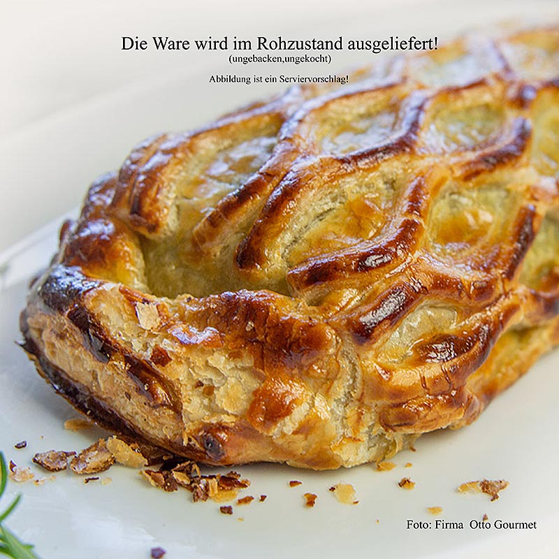 Filet Wellington, mit Blätterteig Hülle, Otto Gourmet - ca. 300 g - Vakuum