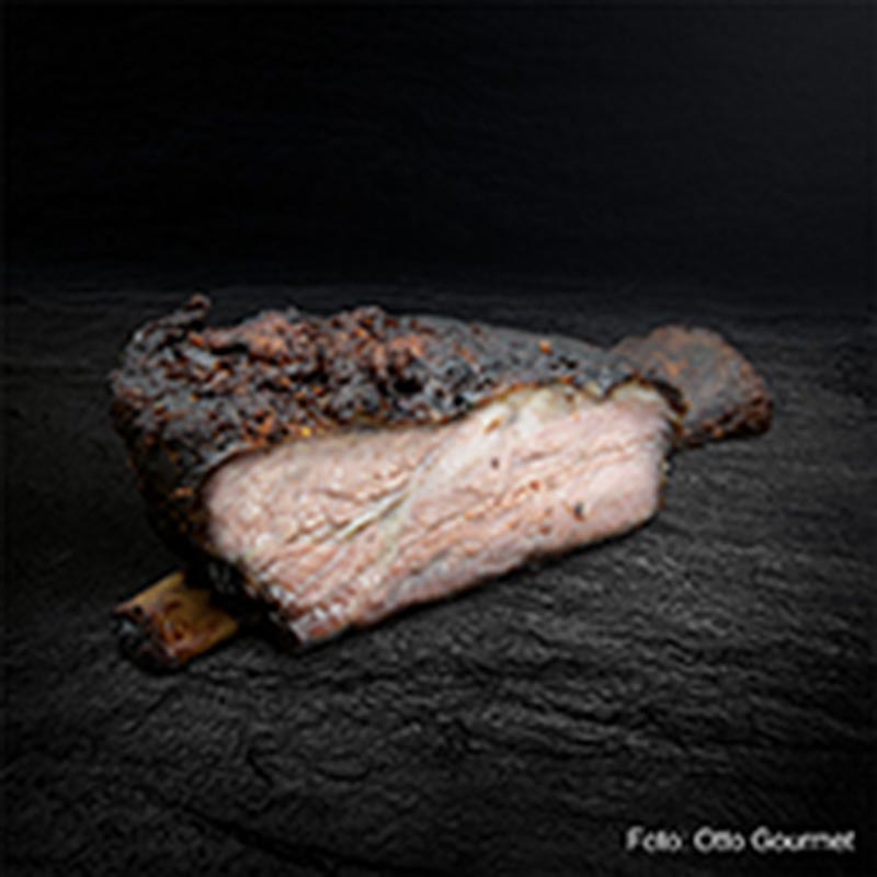 Texas Rib - okserib, røget, amerikansk oksekød, ca 200-350 g, Otto Gourmet - omkring 200 g - vakuum