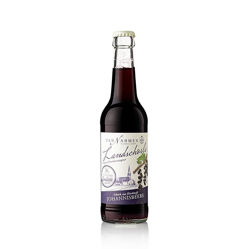 Van Nahmen Landschorle currant (from direct juice) VEGAN - 330ml - Bottle Van Nahmen Landschorle currant (from direct juice) VEGAN - 330ml - Bottle