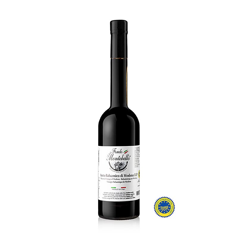 Aceto Balsamico, Fondo Montebello di Modena 8 jaar, (FM01) - 500 ml - Fles