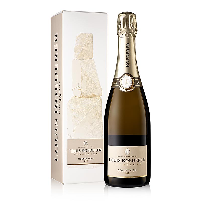 Champagner Roederer Collection 242 Brut, 12% vol., in GP, 93PP - 750 ml - Flasche