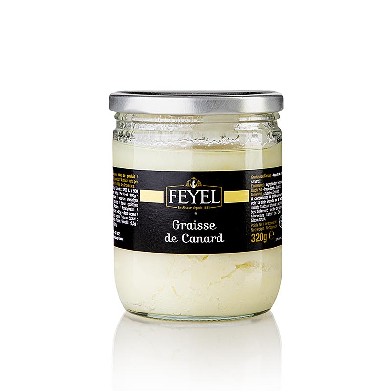 Lard de canard, Feyel - 320g - Verre