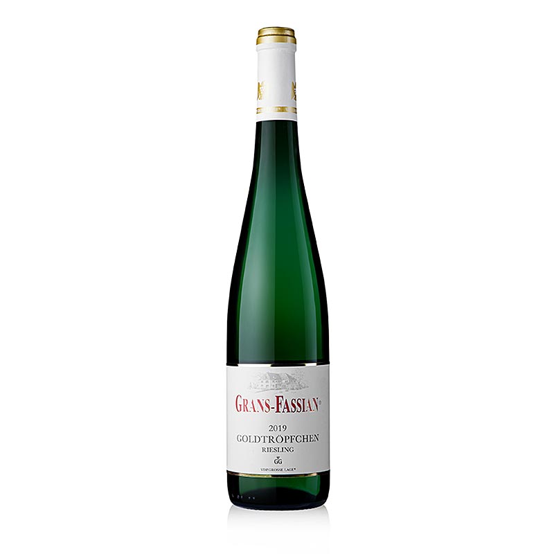 2019er Piesporter Goldtröpfchen Riesling GG, trocken, 12,5% vol., Grans-Fassian - 750 ml - Flasche