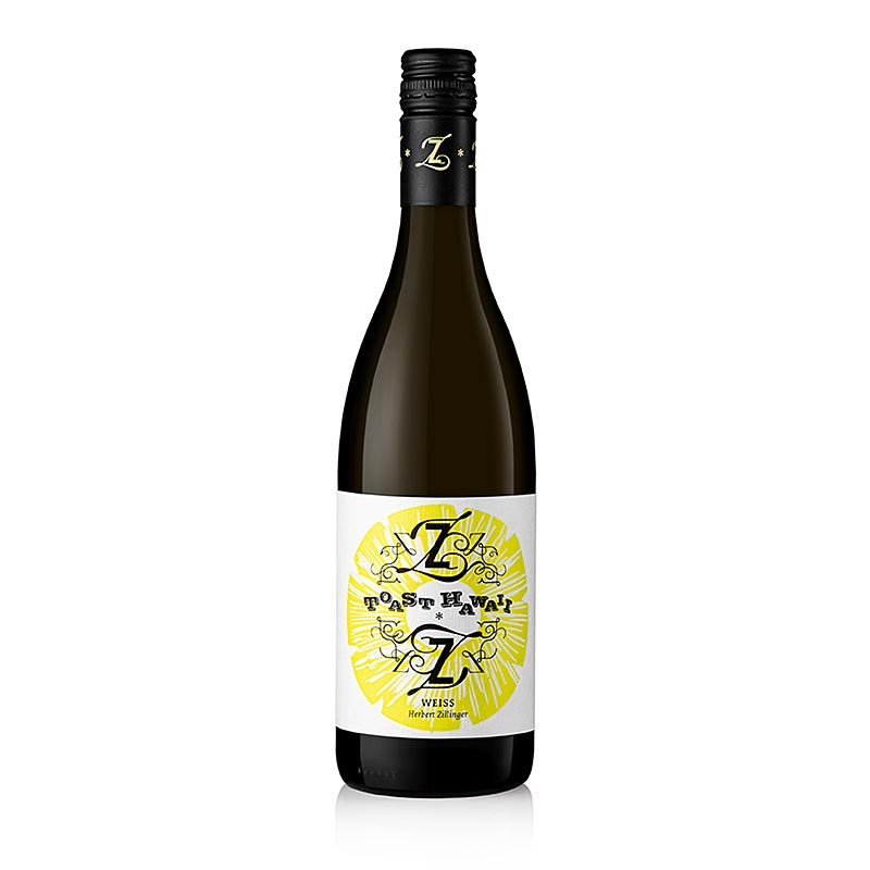2021er Toast Hawaii Weißwein, trocken, 12,5% vol., H. Zillinger, BIO - 750 ml - Flasche