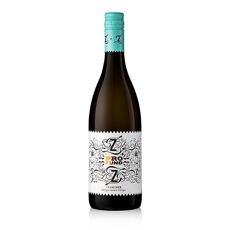 2018 Profund Traminer, droog, 12,5% vol., H. Zillinger, bio - 750ml - Fles