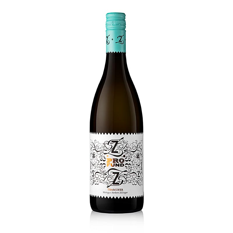 2018 Profund Traminer, sec, 12,5% vol., H. Zillinger, bio - 750 ml - Bouteille