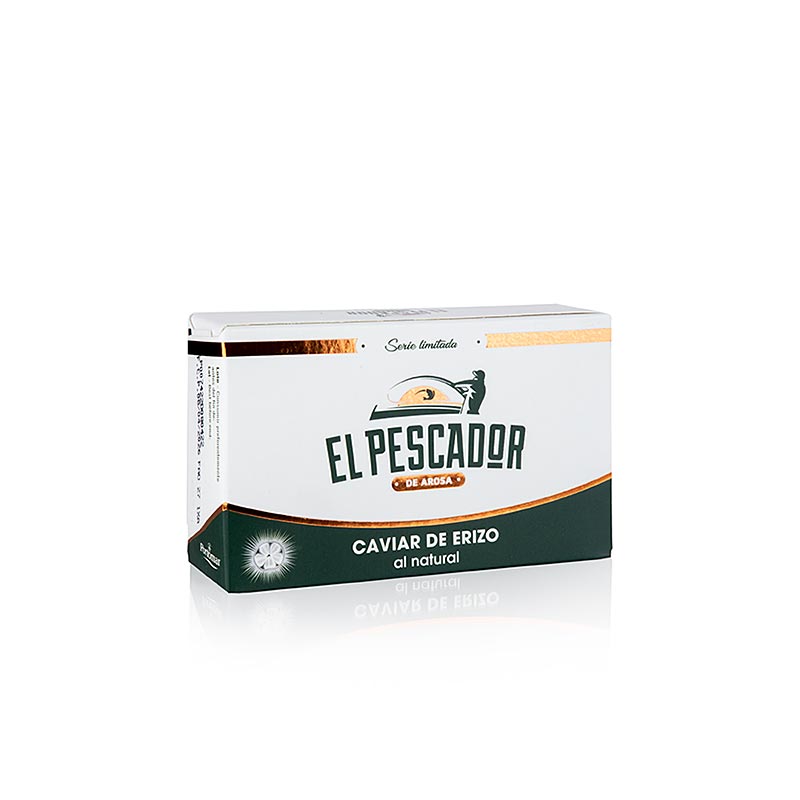 Kaviar vom Seeigel (Seeigelrogen, Uni), El Pescador - 111 g - Dose