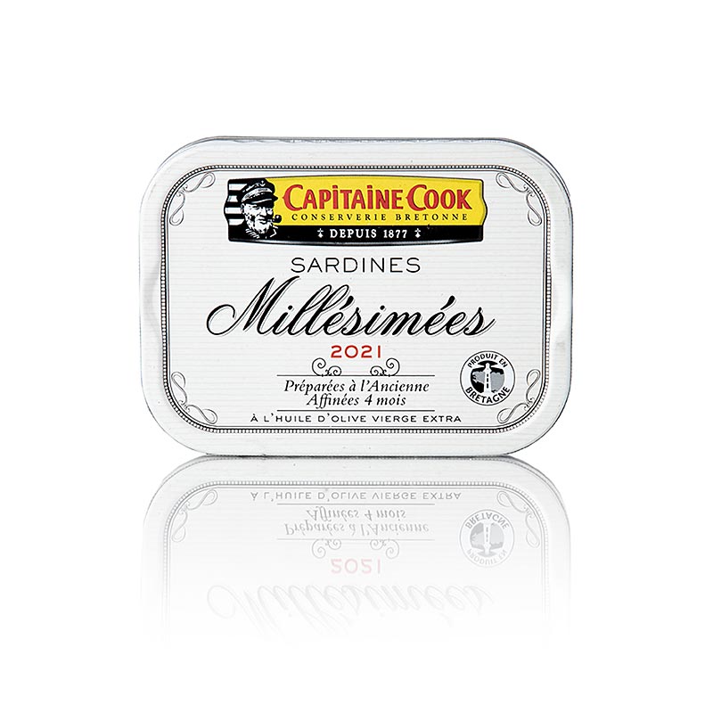 Sardines in olijfolie, vintage 2021 uit Frankrijk - 115g - kan