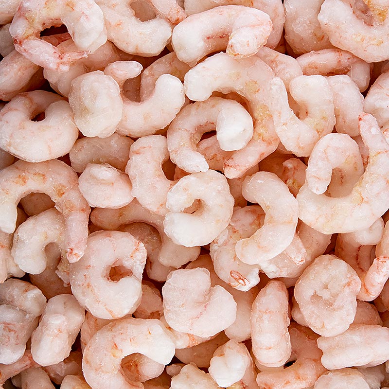 Arctic prawns, peeled, boiled, glazed - 1 kg - bag