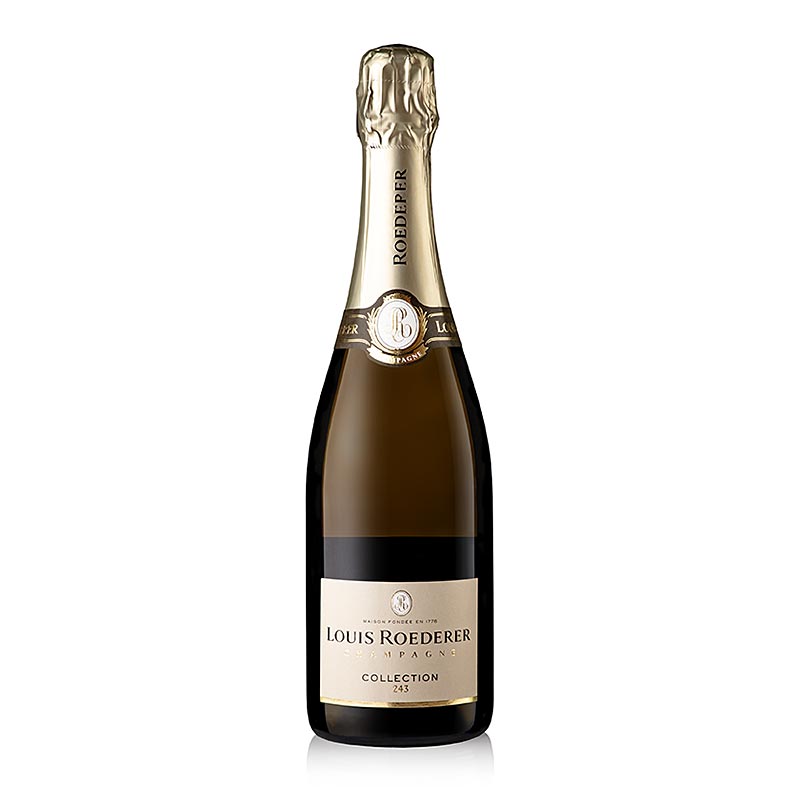 Champagner Roederer Collection 243 Brut, 12,5% vol., in GP - 750 ml - Flasche Champagner Roederer Collection 243 Brut, 12,5% vol., in GP - 750 ml - Flasche