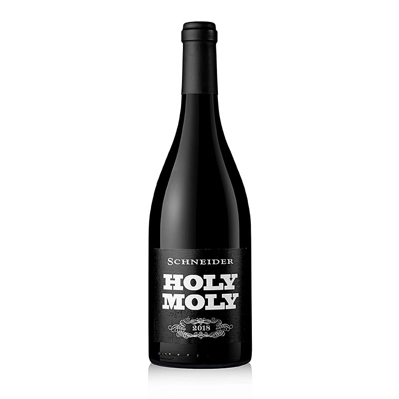 2018 Holy Moly Syrah, tør, 14,5% ABV, Schneider - 750 ml - Flaske