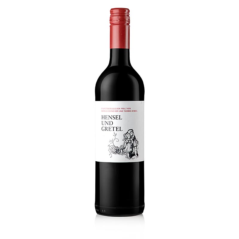 2019 Hensel en Gretel, rode wijncuvée, droog, 14% vol., Schneider / Hensel - 750ml - Fles