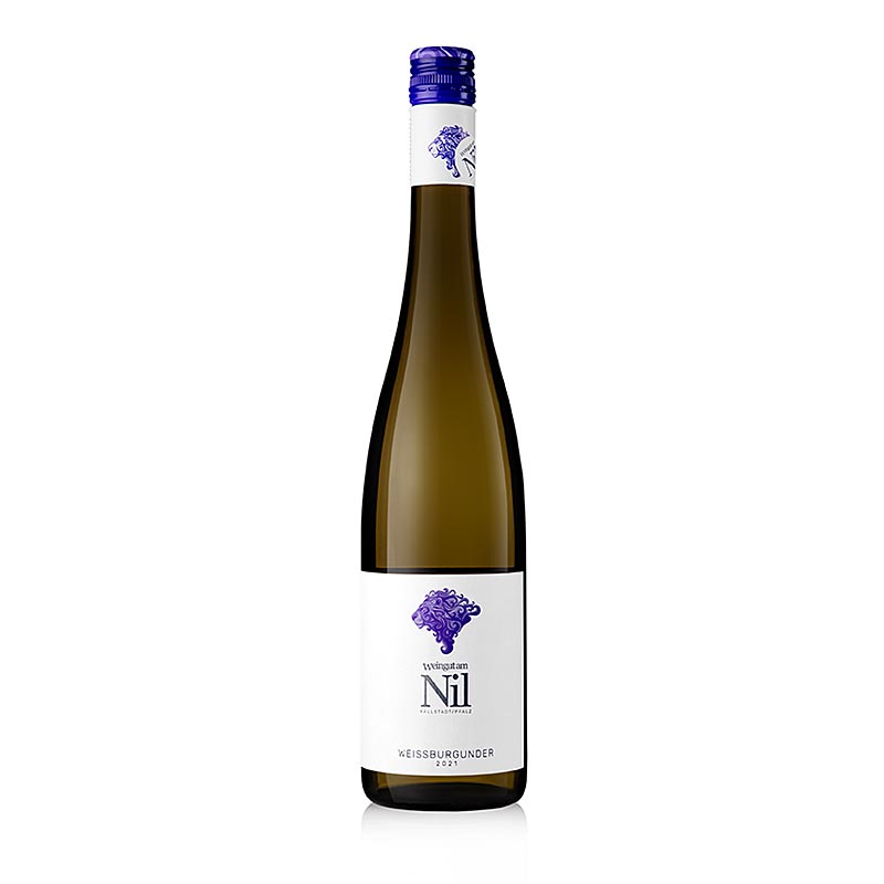 2021er Weißburgunder, trocken, 12% vol., Weingut am Nil - 750 ml - Flasche