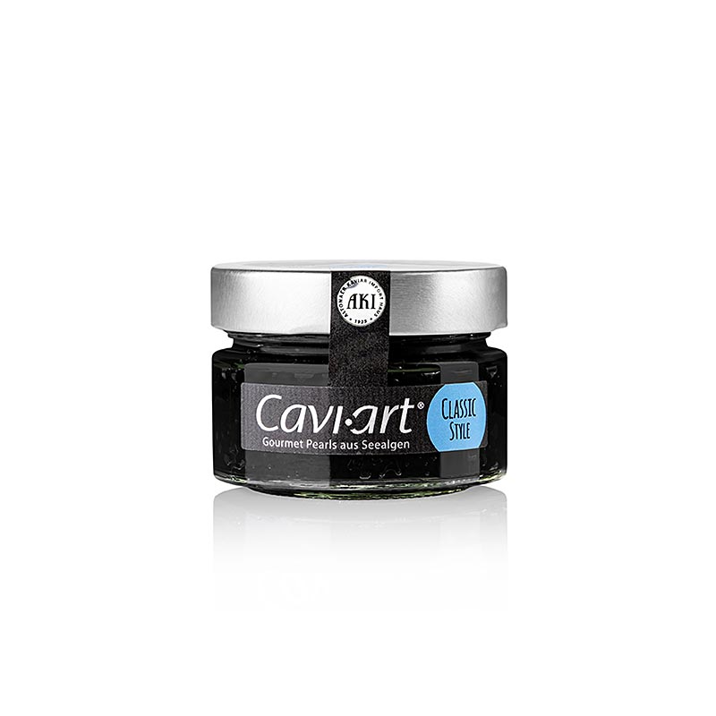 Cavi-Art® Algae Caviar, noir, végétalien - 100 g - verre Cavi-Art® Algae Caviar, noir, végétalien - 100 g - verre