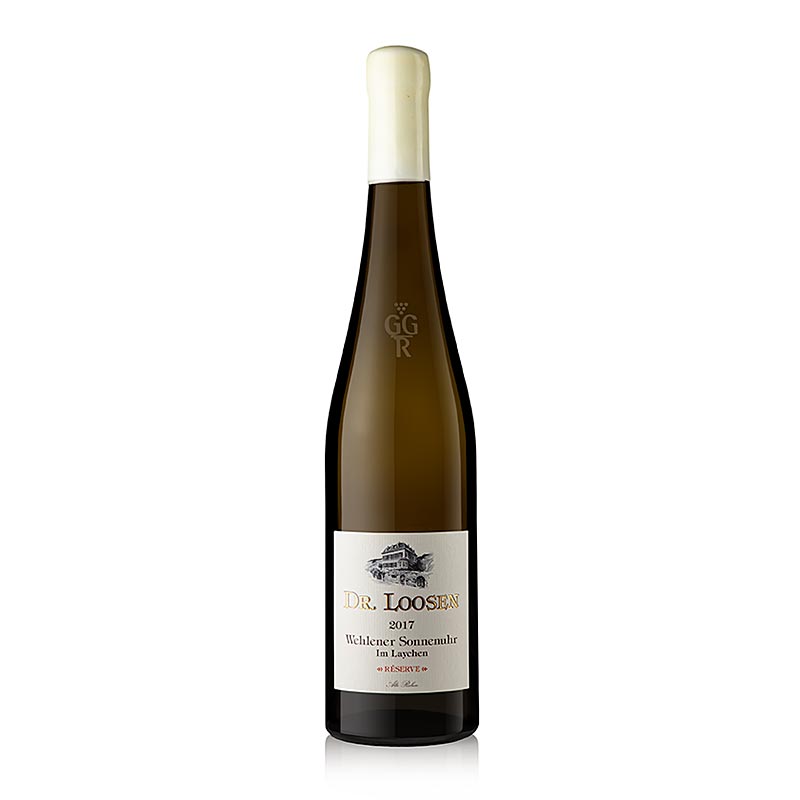 2017er Wehlener Sonnenuhr Riesling GG RESERVE, trocken, 12,5% vol., Dr.Loosen - 750 ml - Flasche