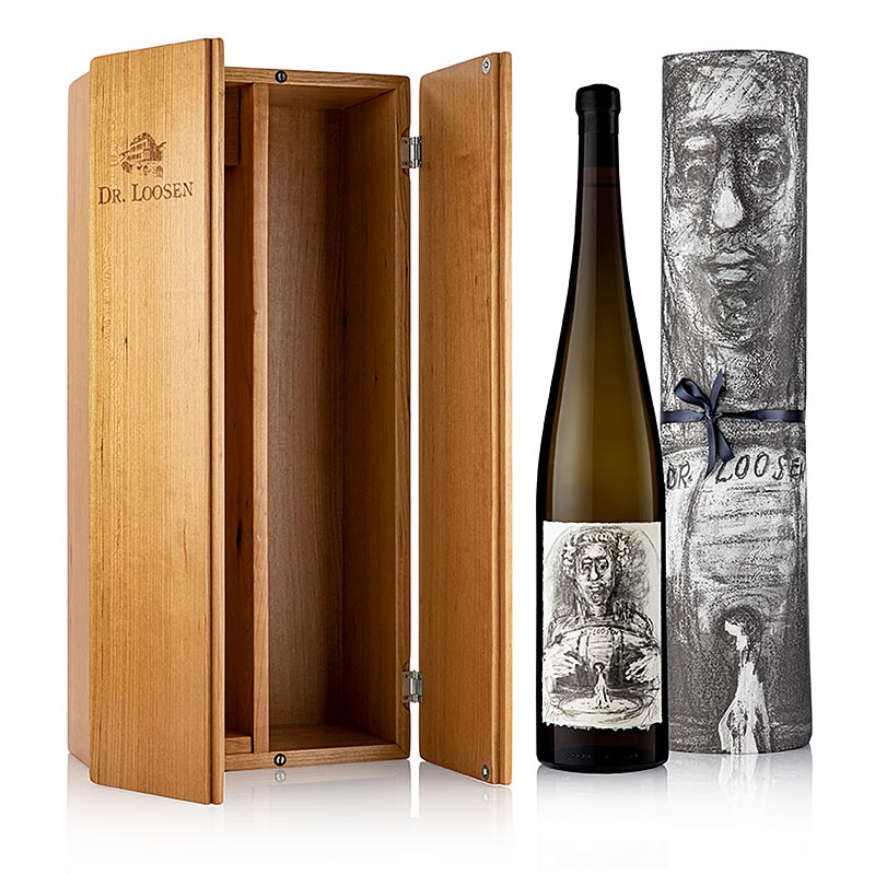 1981 Indutiomarus Riesling, zoet, 9,5% ABV, Dr.Loosen, Magnum in HK - 1,5L - Fles 1981 Indutiomarus Riesling, zoet, 9,5% ABV, Dr.Loosen, Magnum in HK - 1,5L - Fles