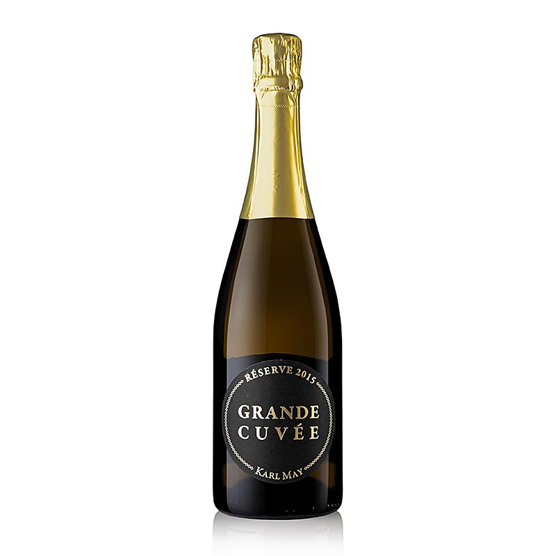 2015er, Grande Cuvee Reserve, brut, 12% vol., Karl May, BIO - 750 ml - Flasche