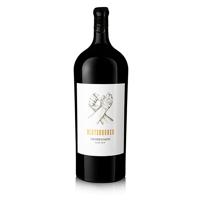 2018 bloedbroeder, droog, 14% vol., Karl May, Balthasar BIO - 12L - Fles 2018 bloedbroeder, droog, 14% vol., Karl May, Balthasar BIO - 12L - Fles