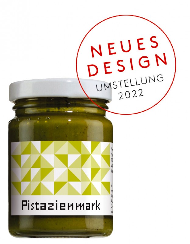 Pistazienmark, ungesüßt, 100 % Frucht, Le Specialita di Viani - 95 g - Glas