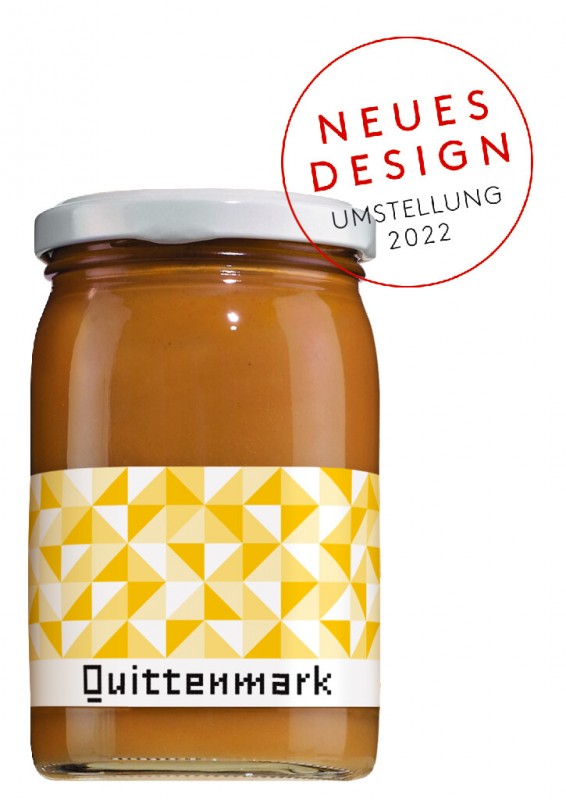 Quittenmark, ungesüßt, 100 % Frucht, Le Specialita di Viani - 290 g - Glas