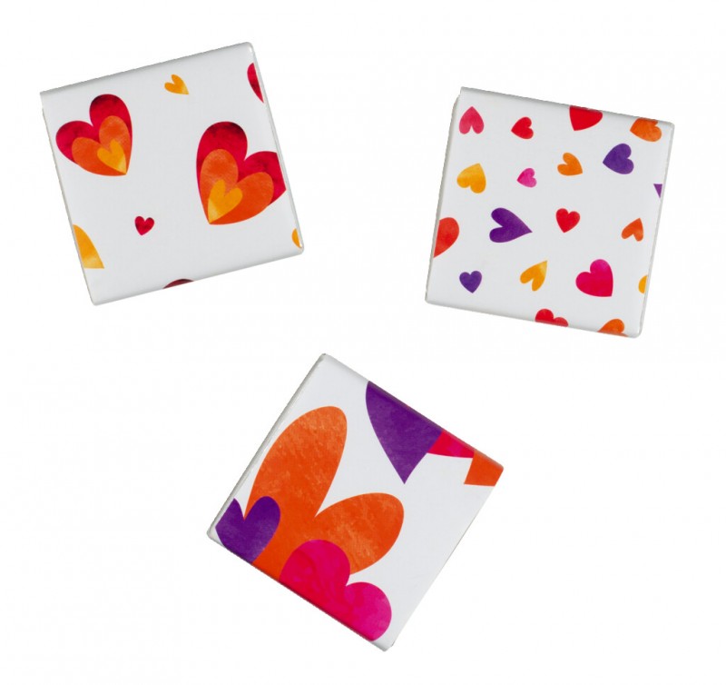 Geschenkpackung 9er Carre, Liebe, 9 Carre L` Amour, Dolfin - 40 g - Packung