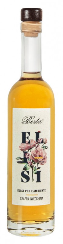 Elisi, Grappa Assemblage, Assemblage af ældre grappa, Berta - 0,2 l - flaske Elisi, Grappa Assemblage, Assemblage af ældre grappa, Berta - 0,2 l - flaske