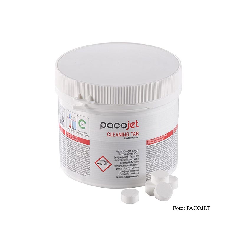 PACOJET cleaning tabs - 60 pieces - Pe can