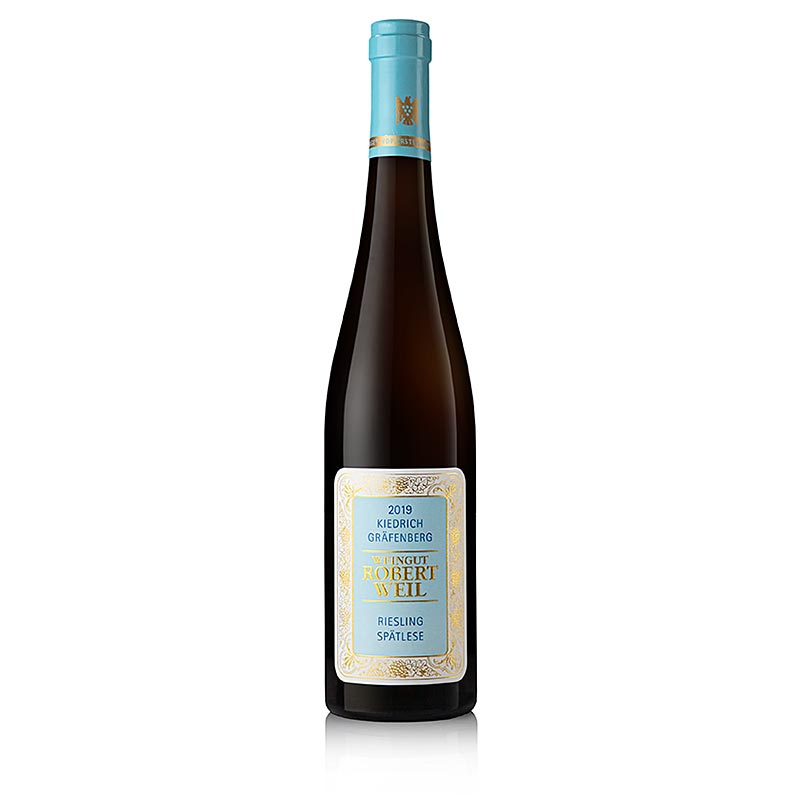 2019er Kiedrich Gräfenberg Riesling, Spätlese, süß, 9% vol., Robert Weil - 750 ml - Flasche