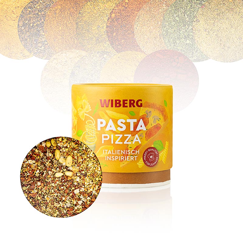 Wiberg, pasta/pizza, italiensk inspireret krydderiblanding - 85 g - kan