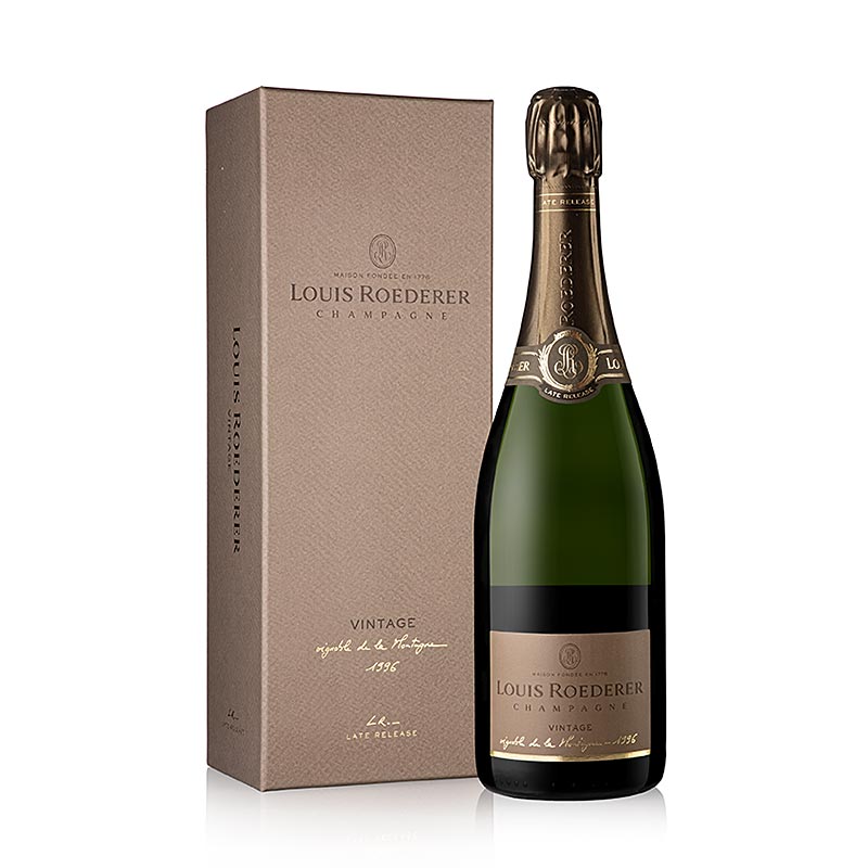 Champagner Roederer 1996er Late Release Deluxe Brut, 12% vol. (Prestige Cuvee) - 750 ml - Flasche Champagner Roederer 1996er Late Release Deluxe Brut, 12% vol. (Prestige Cuvee) - 750 ml - Flasche