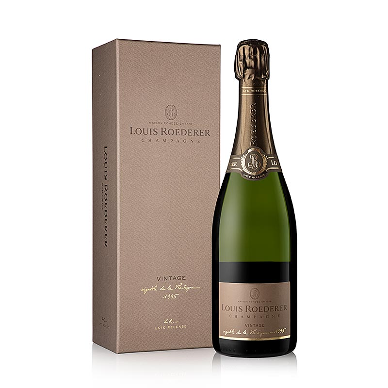 Champagne Roederer 1995 Late Release Deluxe Brut, 12,0% vol. (Prestige Cuvee) - 750 ml - Fles