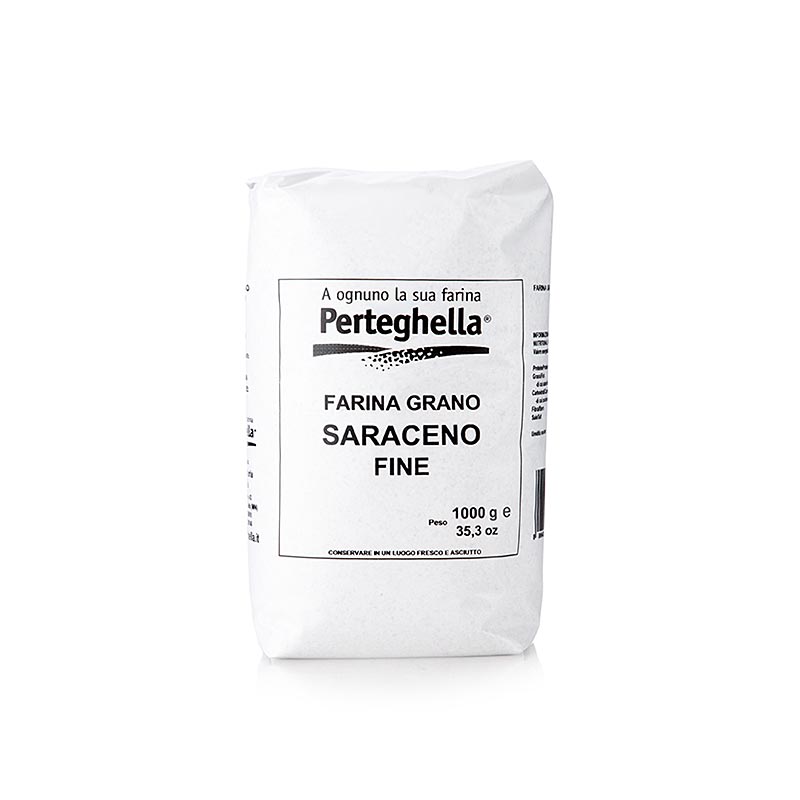 Buchweizen-Polenta - Farina di Grano Saraceno, fein - 1 kg - Tüte