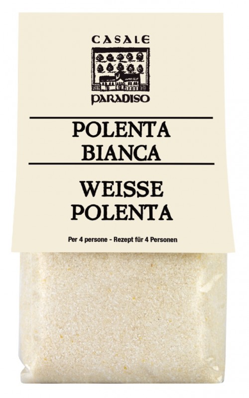 Polenta bianca, witte polenta, Casale Paradiso - 300 g - pak