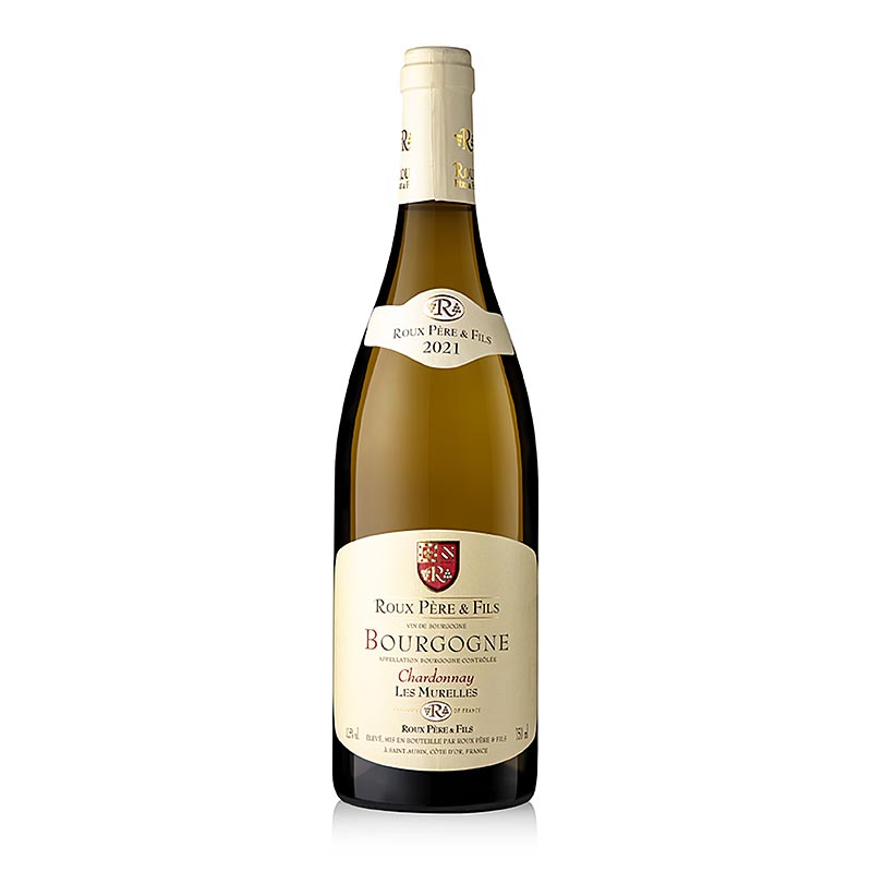 2021er Chardonnay Les Murelles, trocken, 12,5% vol., Roux - 750 ml - Flasche