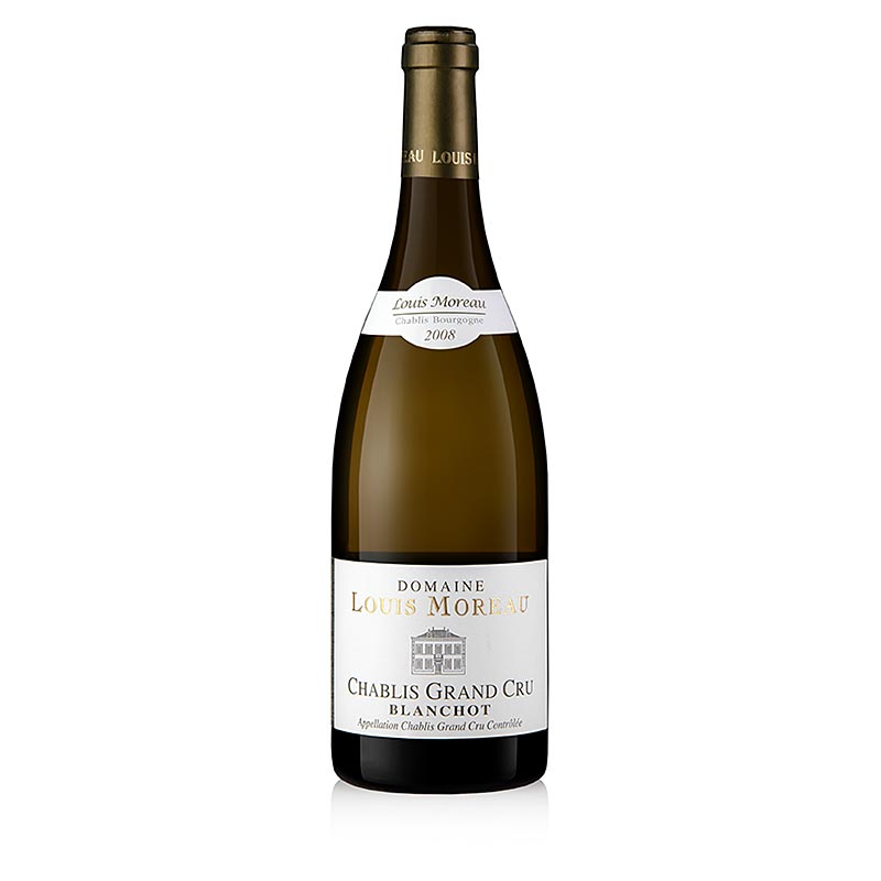 2008er Chablis Grand Cru Blanchot, trocken, 13% vol, L. Moreau - 750 ml - Flasche