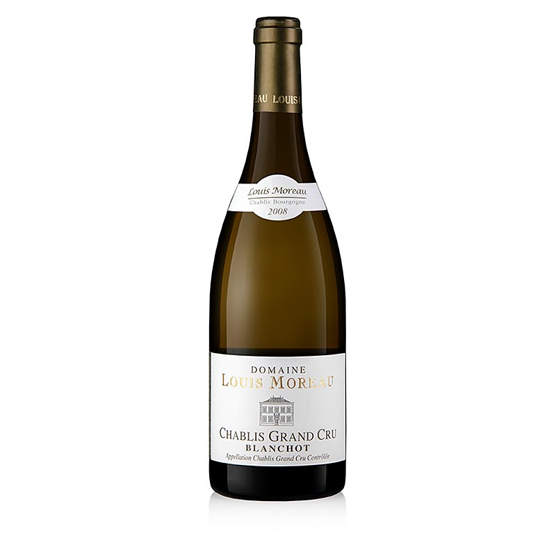 2008 Chablis Grand Cru Blanchot, dry, 13% vol, L. Moreau - 750ml - Bottle