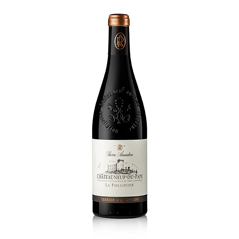 2021 Chateauneuf-du-Pape La Paillousse, tør, 14,5% vol., Amadieu - 750 ml - Flaske