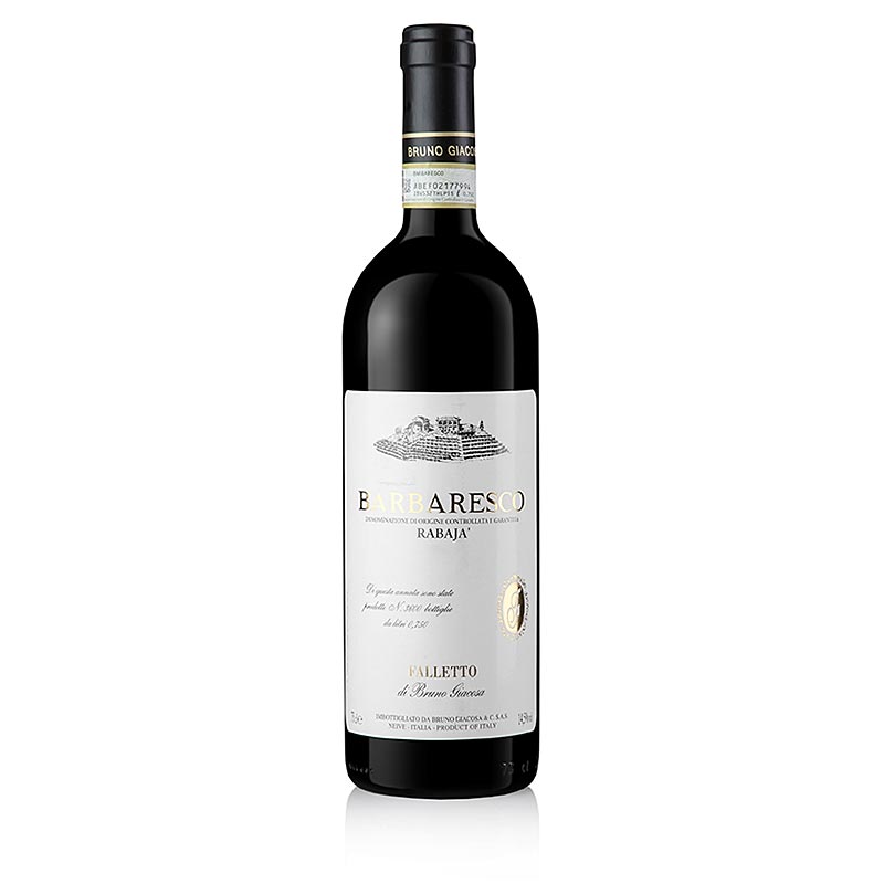 2017 Barbaresco Rabaja, sec, 14,5% vol., Bruno Giacosa - 750 ml - Bouteille 2017 Barbaresco Rabaja, sec, 14,5% vol., Bruno Giacosa - 750 ml - Bouteille