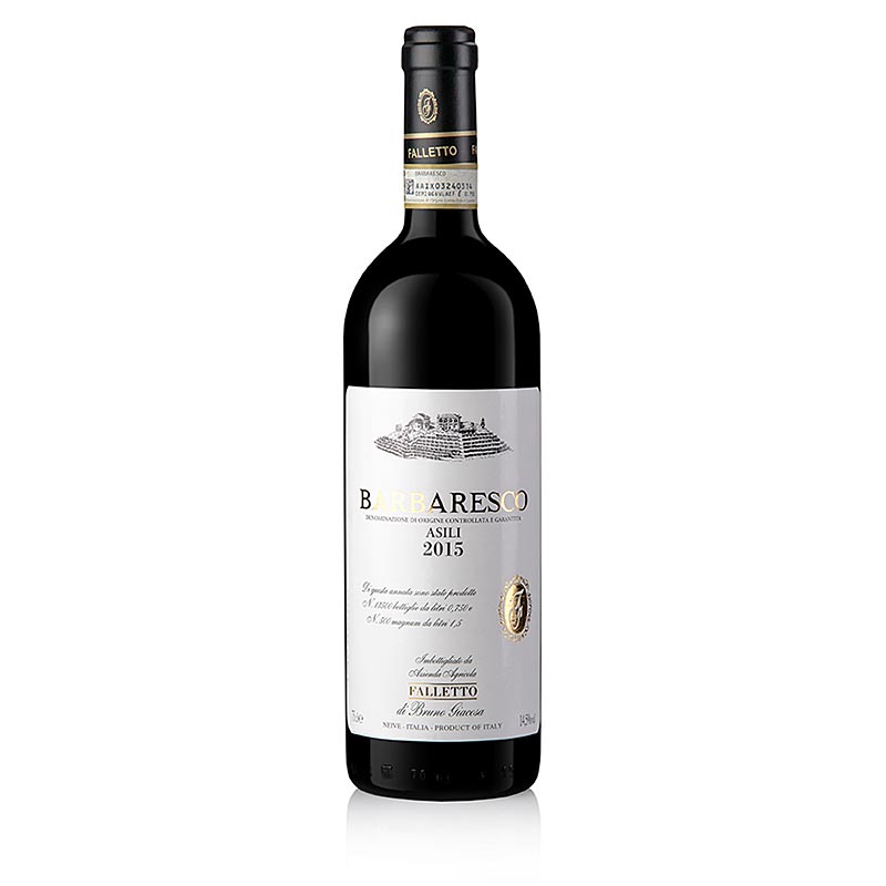 2015 Barbaresco Asili, tør, 14,5% vol., Bruno Giacosa - 750 ml - Flaske