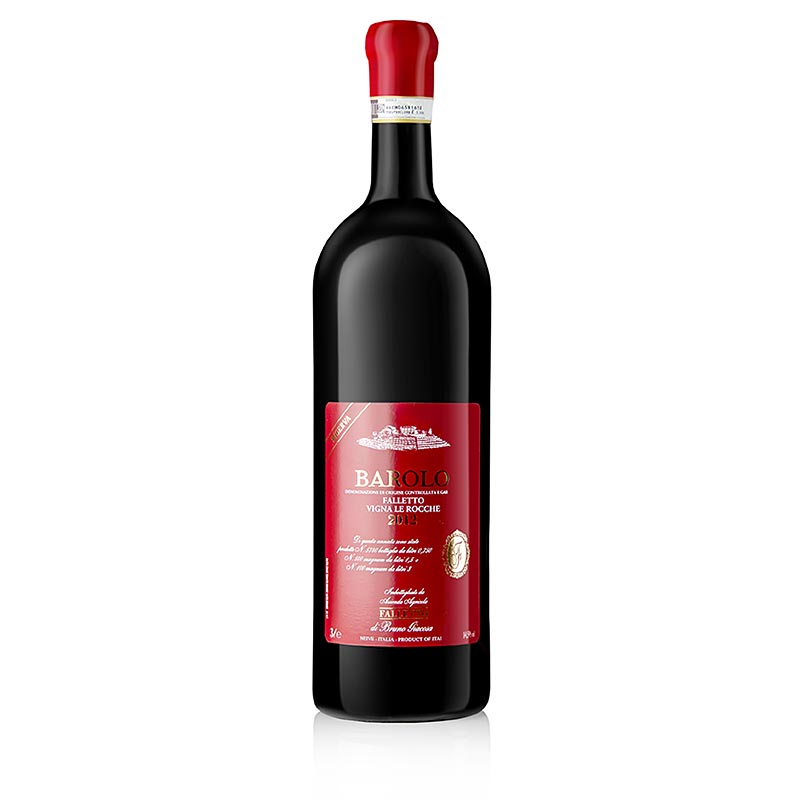 2012er Barolo Le Rocche del Falletto, trocken, 14% vol., D.-Magnum,Bruno Giacosa - 3 l - Flasche