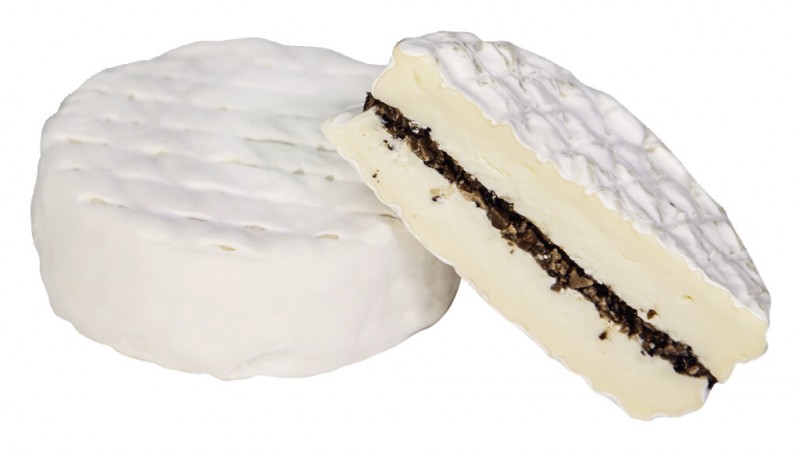 Piccolo fiore di Bufala Tartufo, soft cheese made from buffalo milk + summer truffle, Latteria Perenzin - 250 g - Piece