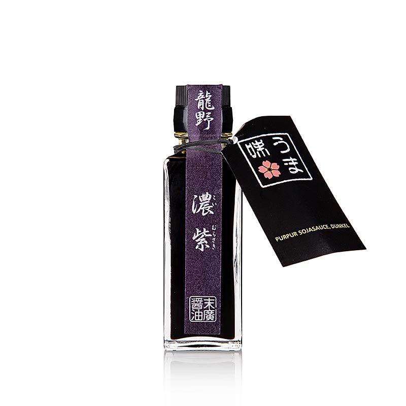 Soy Sauce - Shoyu (Murasaki / Crimson), Dark (Sandanshikomi), Shizen no Aji - 100ml - bottle