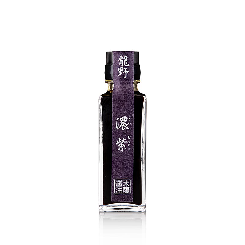 Soy Sauce - Shoyu (Murasaki / Crimson), Dark (Sandanshikomi), Shizen no Aji - 100ml - bottle