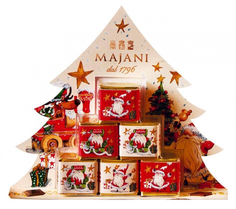 Christmas Tree Fiat Classic, Cremino Classico, Christmas tree, Majani - 61g - piece