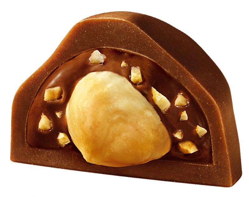 Expo sfuso Latte con nocciola intera, milk chocolate praline with cream filling and hazelnut, Caffarel - 3 x 1,000g - display Expo sfuso Latte con nocciola intera, milk chocolate praline with cream filling and hazelnut, Caffarel - 3 x 1,000g - display