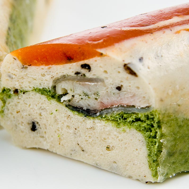 Terrine von Zander, getrüffelt tee - 500 g - Pe-schale