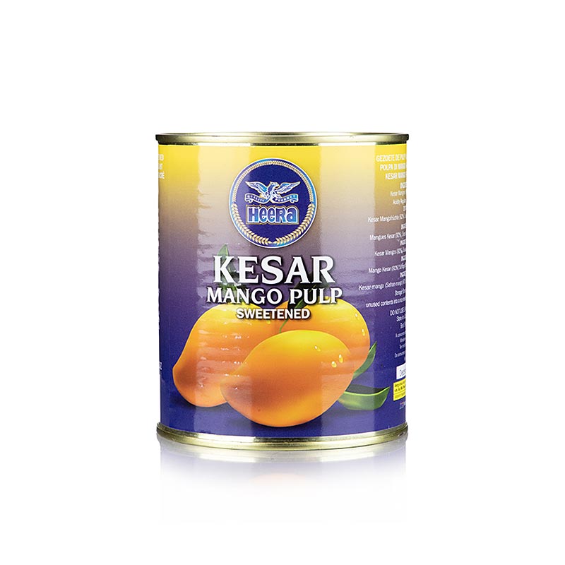 Pulpe de mangue/puree de mangue, Kesar, Heera - 850g - peut