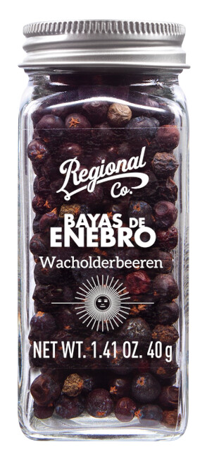 Bayas de Enebro, baies de genievre, Regional Co. - 40g - Morceau