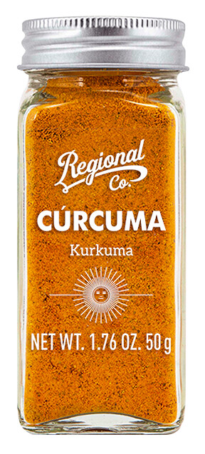 Tumeric Powder, Kurkuma Pulver, Regional Co - 50 g - Stück